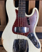 Fender Custom Shop Ltd Edition 1960 Jazz Bass Relic Aged Olympic White